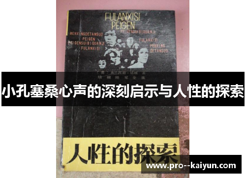 小孔塞桑心声的深刻启示与人性的探索 小孔塞桑心声的深刻启示与人性的探索